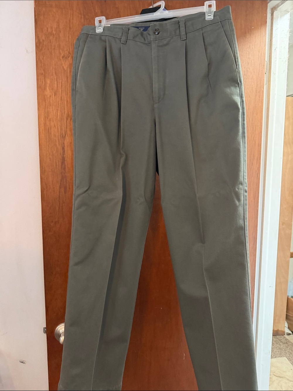 Dockers Olive Pleated Chinos